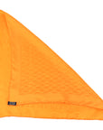 Orange H Pattern Square Silk Scarf
