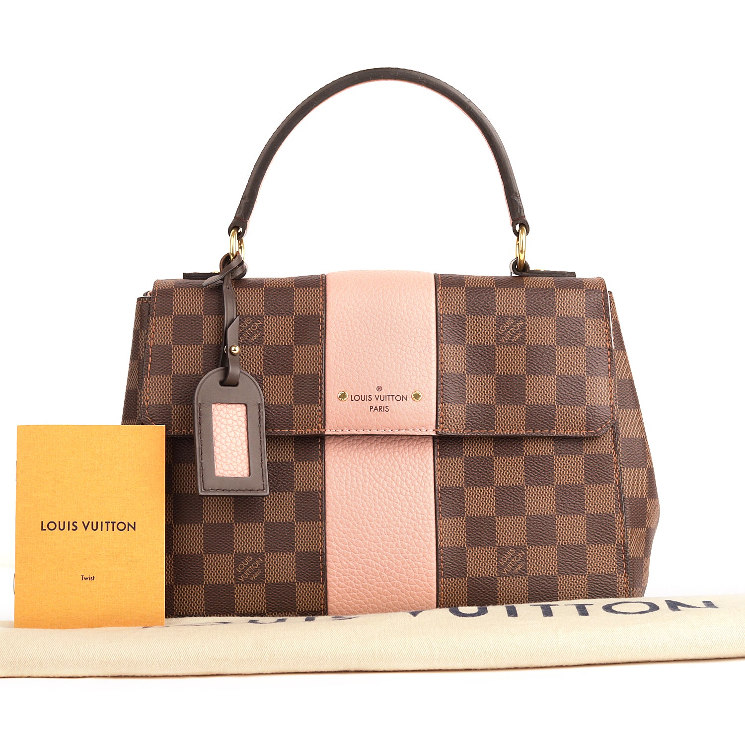 Louis Vuitton Magnolia Damier Ebene Bond Street MM Bag