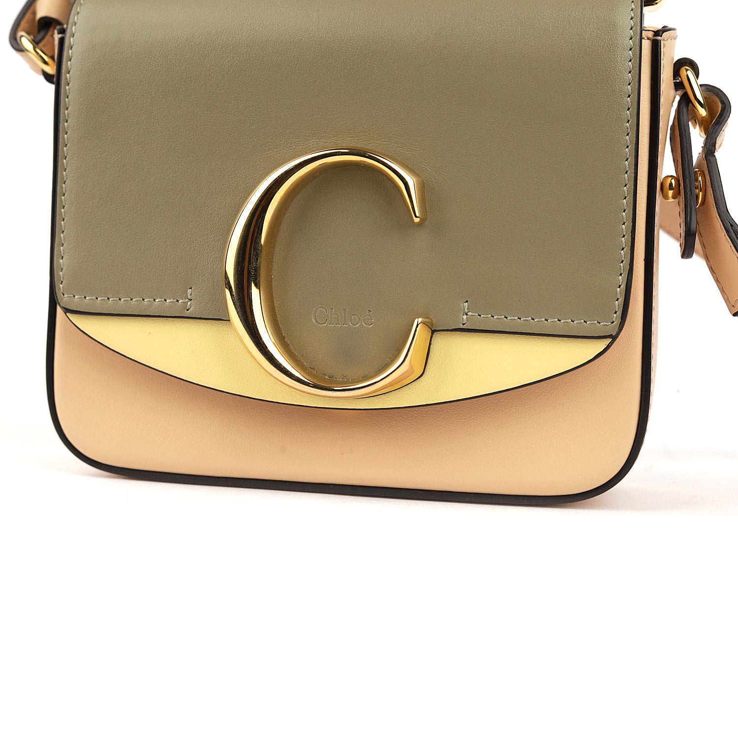 Chloe C leather mini bag