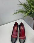 Valentino VLTN Black Leather Pumps Size EU 36.5