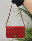 Chanel Boy Wallet On Chain