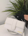 Jacquemus White The Large Bambino Bag