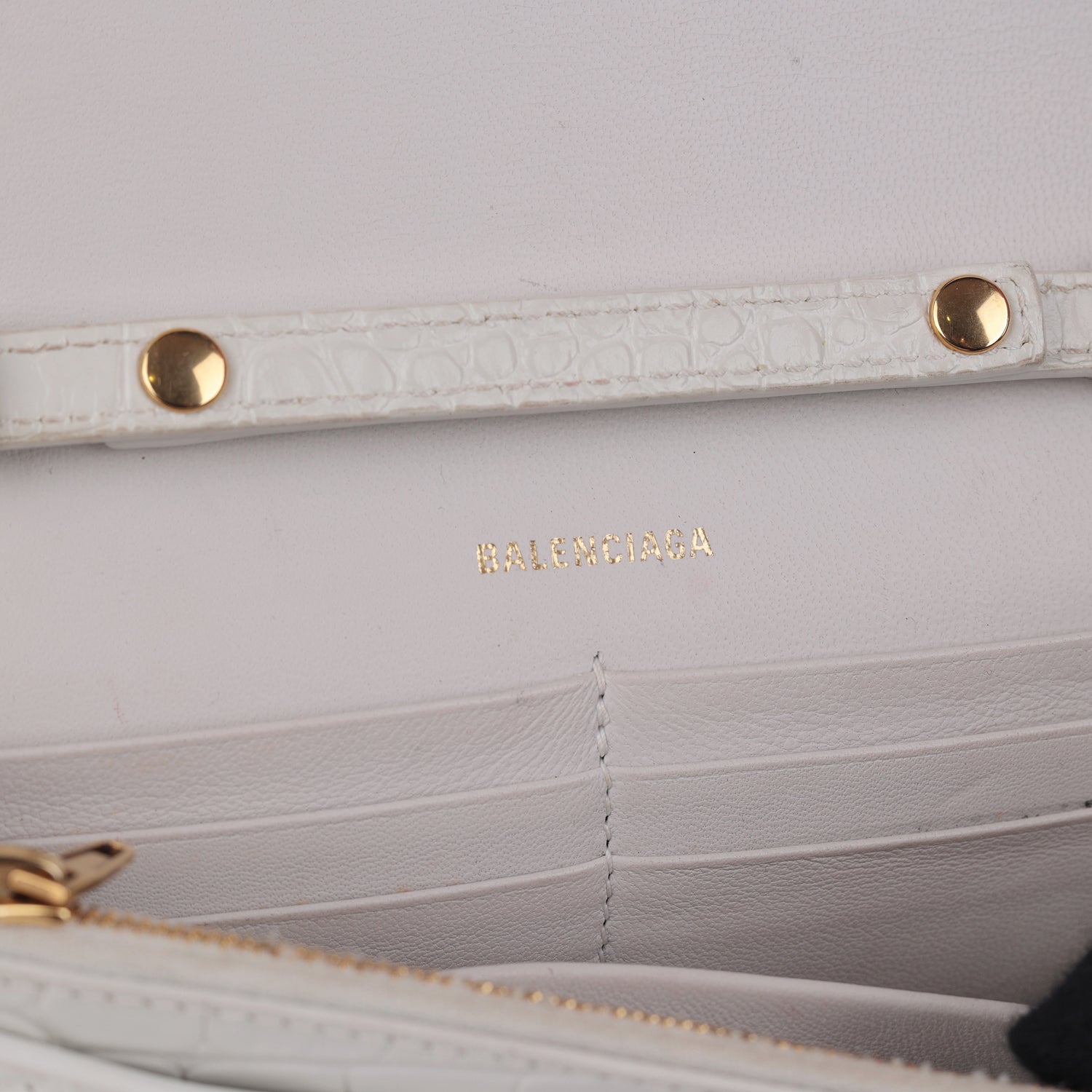Balenciaga Hourglass Wallet On Chain