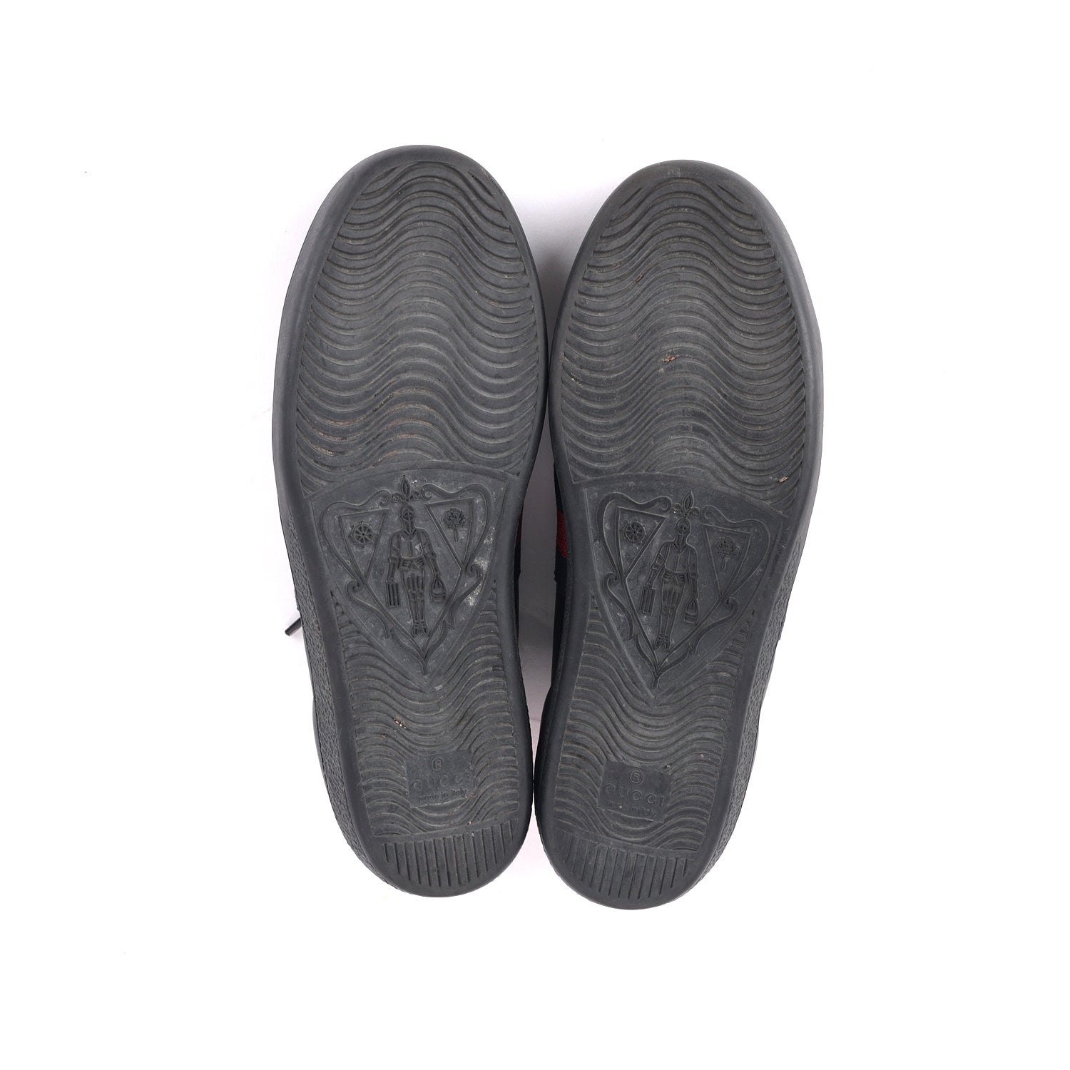Gucci Leather Ace Bee Embroidered Sneakers EU 36