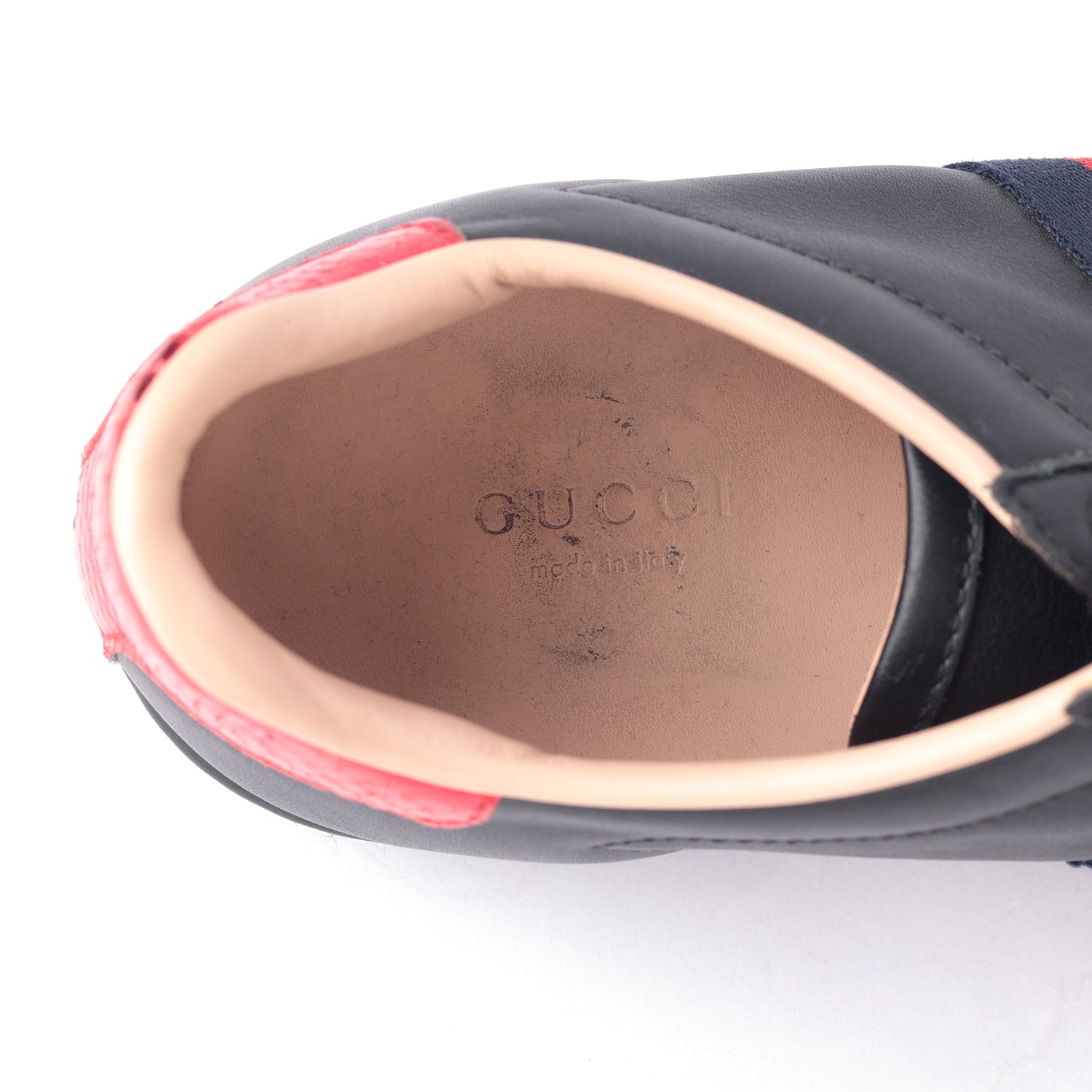 Gucci Leather Ace Bee Embroidered Sneakers EU 36
