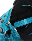 Balenciaga Blue le Cagole Xs Shoulder Bag