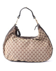 Gucci Canvas And Leather Twins Medium Hobo