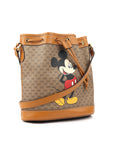 Gucci x Disney Mickey Mouse Print Bucket Bag