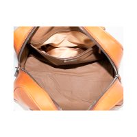 Dome Saffiano Leather Bag