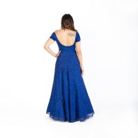Sequin Blue Gown