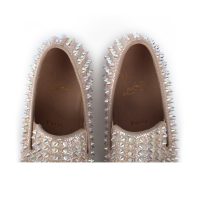 Beige Studded Shoes-36