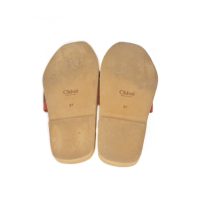Chloé flat sandals in ribbon