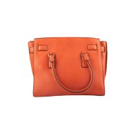 Messenger Hamilton Traveler Orange Leather Bag