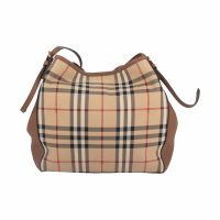 Canterbury Horseferry Check Canvas & Leather Tote