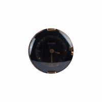 Black/Gold Sapphire Crystal Ladies Watch